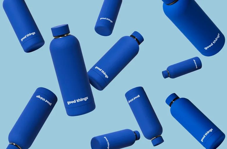 Good Things branded drink bottles