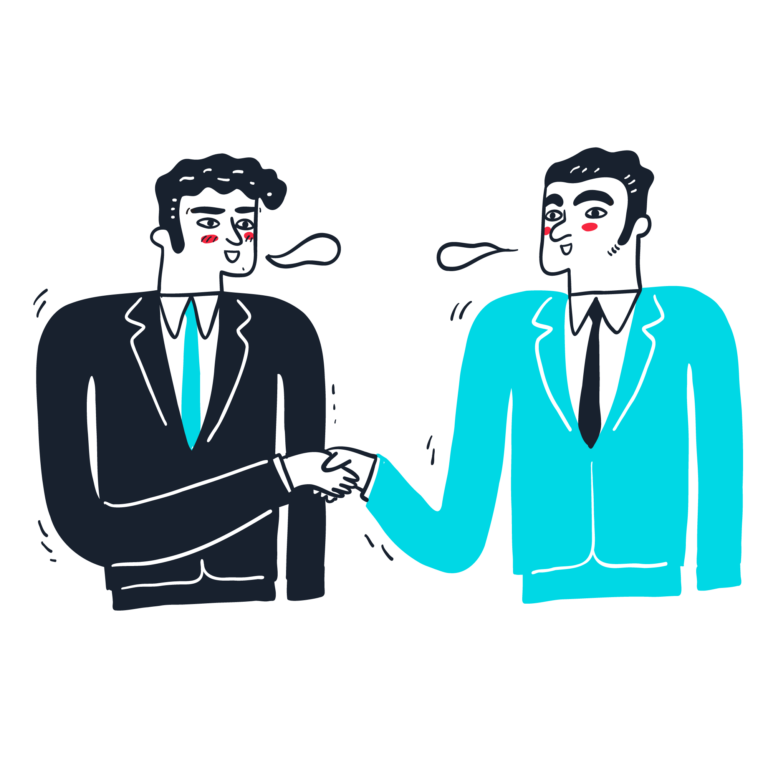 Businessmen Shaking Hands